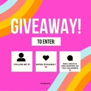 🌟GIVEAWAY🌟
Created for Live & 🤫 Shows
